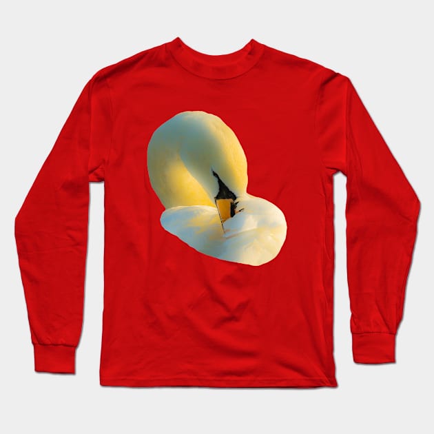 Swan Light Long Sleeve T-Shirt by dalyndigaital2@gmail.com